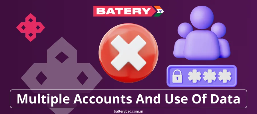 Duplicating Accounts at Batery Bet India